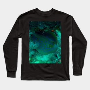 Blue-spotted stingray Long Sleeve T-Shirt